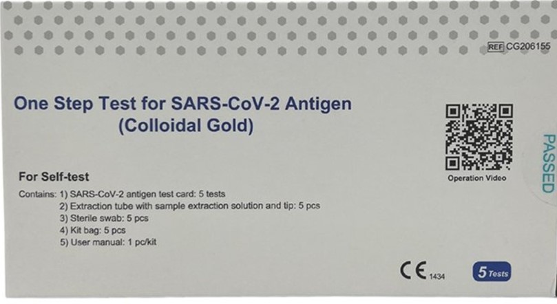 Getein Antigen Test Kit PK 5